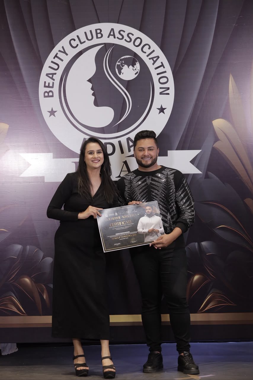 Makeup Masterclass — Guilherme Nogueira certificate