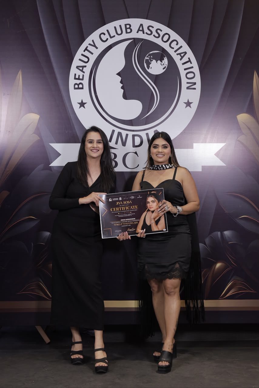 Makeup Masterclass — Jiya Sosa certificate