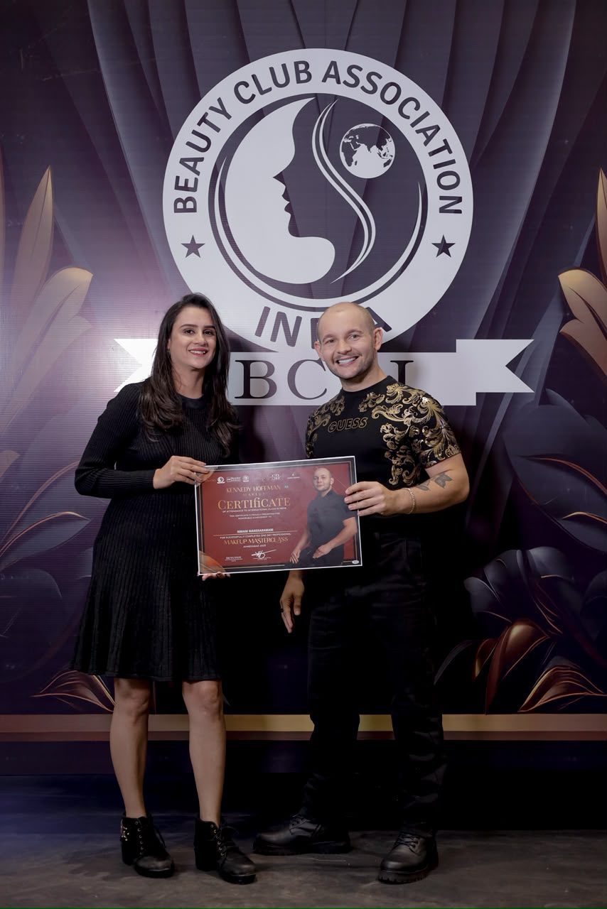 Makeup Masterclass — Kennedy Hoffman certificate